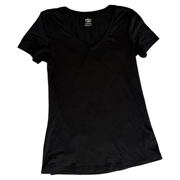 Athletic Works Black Fitted Short Sleeve Tee - Picture 3 of 4